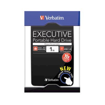 Verbatim HDD 2.5" Store'n'Go Executive USB3.0 1TB (Metallic Black)