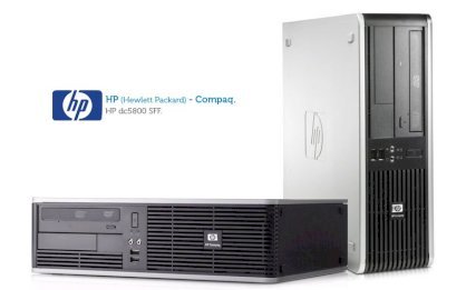 Máy tính Desktop HP Compaq DC5800 SFF-E1 (Intel Pentium Dual Core E6300 2.8GHz, RAM 2GB, HDD 80GB, DVD-ROM, VGA onboard, Không kèm màn hình)