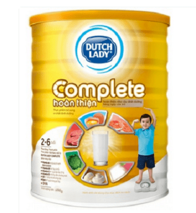 Sữa bột Dutch Lady Complete 900g (cho bé 2 - 6 tuổi)