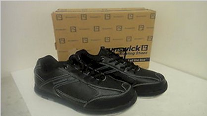 Brunswick Men's Flyer Black Wide Width Bowling Shoes, Black - Size 11 (I102212)