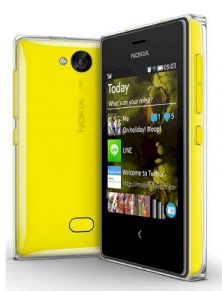 Nokia Asha 503 Yellow