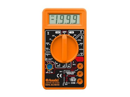 Đồng hồ đo điện ác quy hiển thị số Asaki 9180