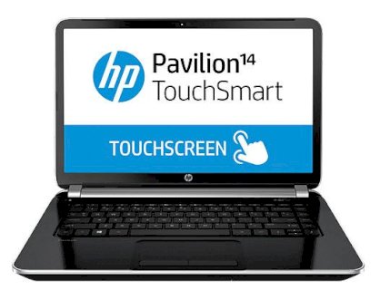 HP Pavilion TouchSmart 14z-n100 (E1K07AV) (AMD Quad -Core A4-5000 1.5GHz, 4GB RAM, 500GB HDD, VGA Intel HD Graphics, 14 inch, Windows 8 64 bit)