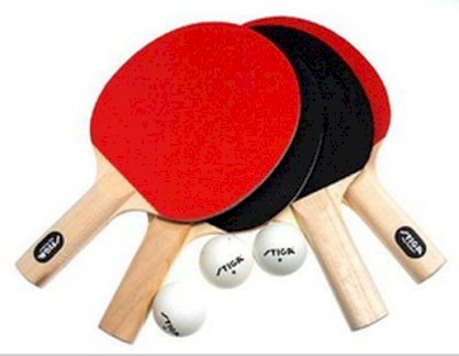 Stiga Classic 4-Player Table Tennis Racket Set
