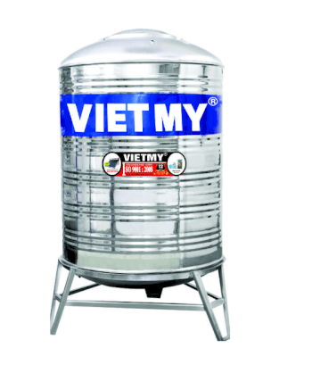 Bồn Inox Việt Mỹ 4500L (Φ 1180 - 1360) đứng