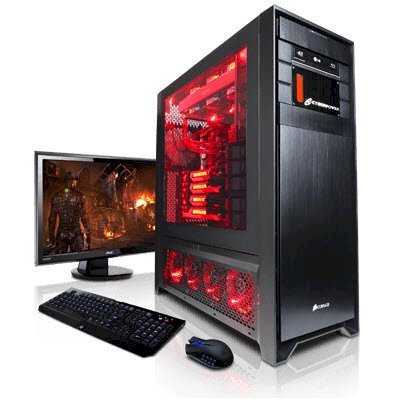Máy tính Desktop CyberPowerPC ZEUS EVO LIGHTNING 4000 (AMD FX 9590 4.70GHz, RAM 16GB, HDD 2TB, VGA AMD Radeon HD 7990 6GB GDDR5, Không kèm màn hình)