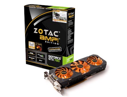 Zotac GeForce GTX 780 AMP! Edition [ZT-70203-10P] (GeForce GTX 780, 3GB, 384-bit, GDDR5, PCI Express 3.0)