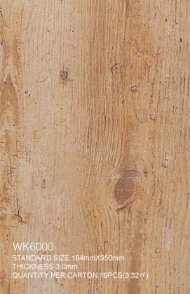 Sàn nhựa Aroma vân gỗ EURO WK6000