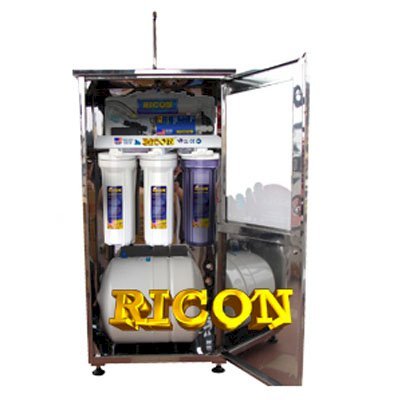 Máy lọc nước Ricon (5 cấp lọc, vỏ inox không nhiễm từ)