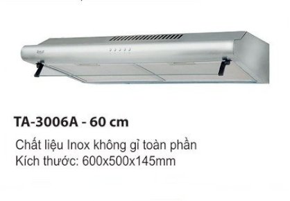 Máy hút mùi Lorca TA-3006A-60cm