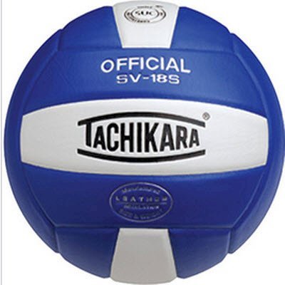 Tachikara SV18S Composite Leather Volley Ball Royal/White