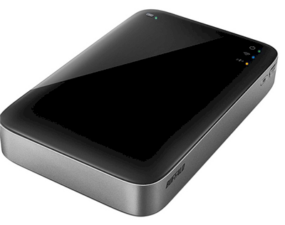 HDD External Buffalo (HDW-P500U3-AP) 500GB USB 3.0 & Wi-Fi