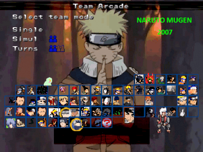 Naruto mugen 2007 (PC)