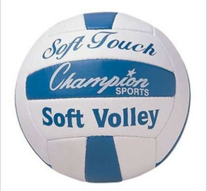  Champion Soft Touch Volleyball VB6 Official Size Weight Synthetic Leather