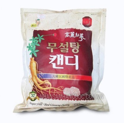 Kẹo hồng sâm không đường 500g