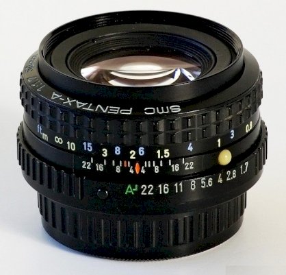 Lens Pentax SMC-A 50 mm F1.7