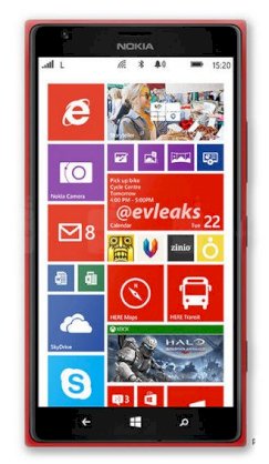 Nokia Lumia 1520 (Nokia Bandit/ Nokia RM-937) Phablet Red