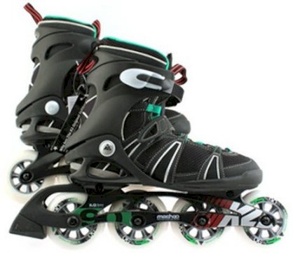 90 Men's Inline Skates Soft Boot SZ US 5 / EUR 36.5 In-Line Black 