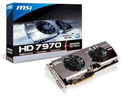 MSI R7970 TF 3GD5/OC BE (AMD Radeon HD 7970, GDDR5 3GB, 384 bits, PCI Express x16 3.0)