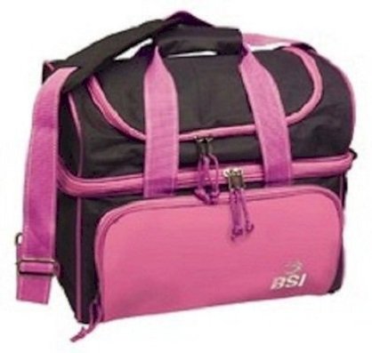 NEW BSI Taxi Single One Ball Bowling Bag Pink Black Large Oversized