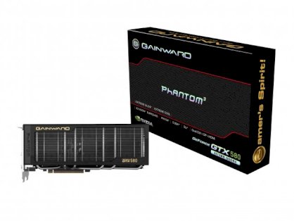 Gainward GeForce GTX 580 3072MB "Phantom" (NVIDIA GeForce GTX 580, 3GB GDDR5, 384 bit, PCI-Express 2.0)