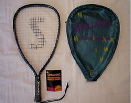 Spalding PowerPlay 103 Racquetball Racquet, Never Used, with Cover