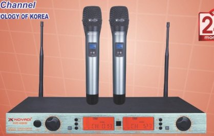 Microphone Novadi UHF NVD 4500Si