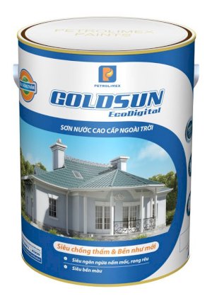 Sơn nước ngoài trời Goldsun EcoDigial 1L