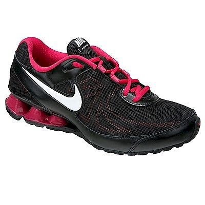 Nike Reax Run 7 Womens Running Shoe Black Pink Size 9.5