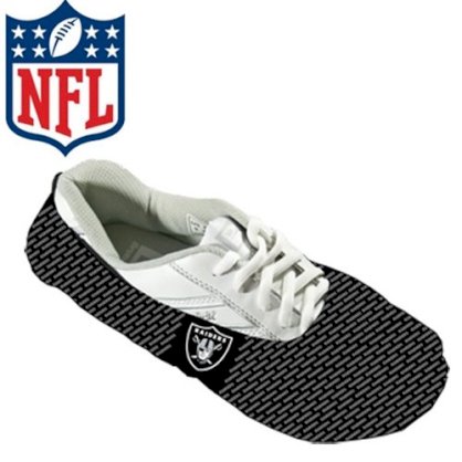 KR NFL Shoe Covers - Oakland Raiders