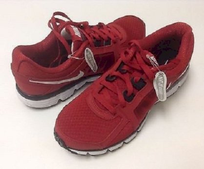 Nike Dual Fusion ST 2 HIGH PERFORMANCE RUNNING Shoes - Men size 12 red