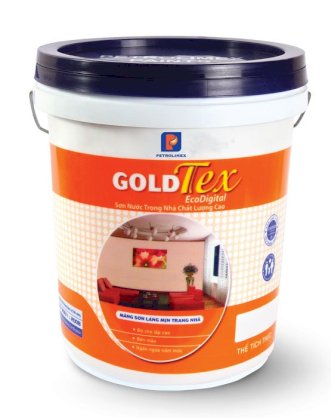 Sơn trong nhà láng mịn Goldtex EcoDigial 3.8L