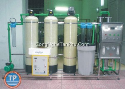 Dây chuyền lọc nước tinh khiết 750 L/h 2 màng Tân Phú