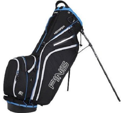 Ping Golf Hoofer Stand Bag Black/Electric Blue
