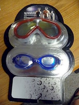 New Speedo Adult Professional Swim Mask & Goggle Set Speedo Goggles Speedo Mask