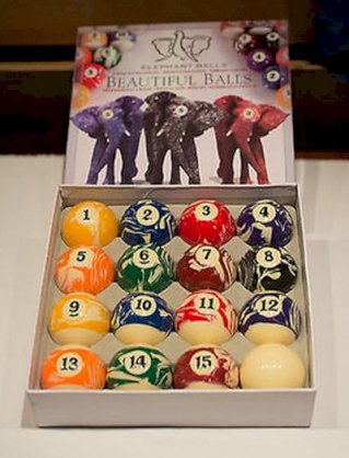 Brand New Elephant Beautiful Balls Pool Ball Set - Billiard Balls Complete Set