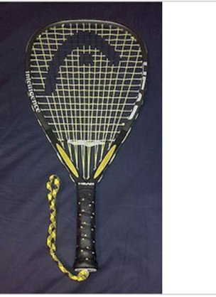 Head i.165 3 5/8 intelligence racquetball racquet