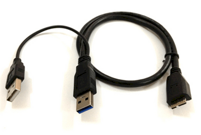 Cáp chữ Y USB 3.0 to Micro B 0.6m