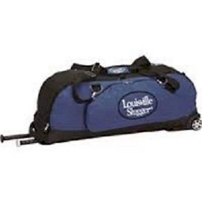 Louisville Slugger DWL Navy Deluxe Wheeled Locker Bag Baseball & Softball New!
