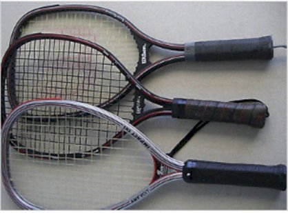 Tennis Rackets (3) Different Brands Voit Wilson
