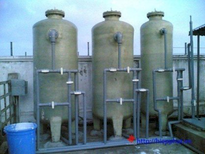 Hệ thống xử lý nước giếng khoan công nghiệp Việt Tiến