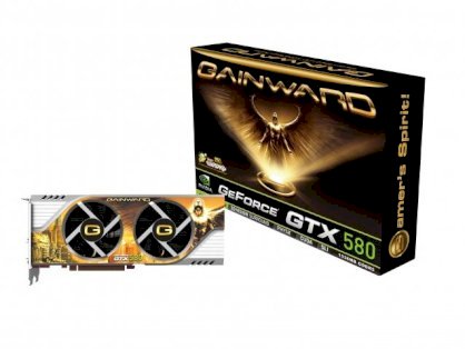 Gainward GeForce GTX 580 1536MB GDDR5 (NVIDIA GeForce GTX 580, 1536MB GDDR5, 384 bits, PCI-Express 2.0)
