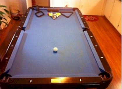 A Fischer Blue - Top Pool Table, Local Bids Only Toledo Ohio, USA