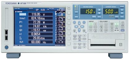 Highly recognized digital power analyzer Yokogawa WT1800