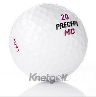 Precept MC Lady 60 Recycled Used Golf Balls Near Mint AAAA 4A Quality 5 Dozen