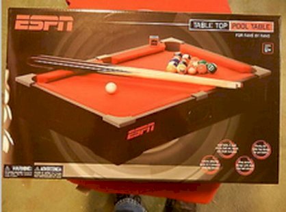 ESPN table top pool table 154003 NEW