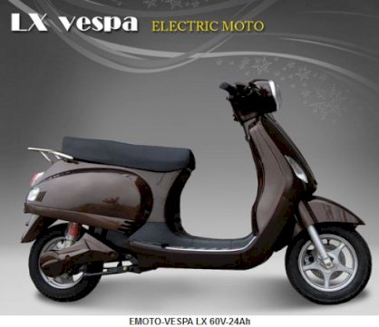 Xe máy điện EMOTO - VESPA LX 60V-24Ah