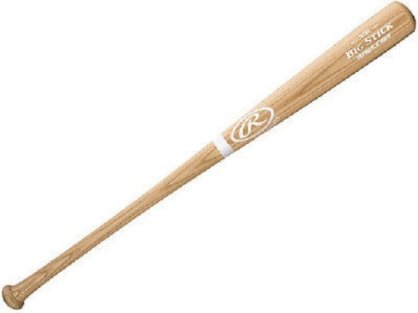 Rawlings 243BO 33 Inch Bone Rubbed C243 Ash Big Stick Wood Baseball Bat