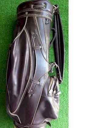 Vintage Ben Hogan Golf Bag Staff / Cart Bag Fort Worth, TX - Brown Golf Bag