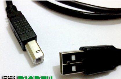 Cáp máy in USB màu đen 3m 